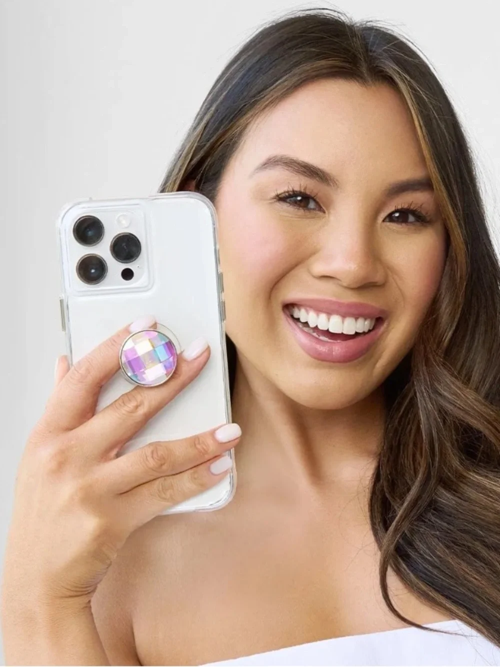 Case-Mate Iridescent Soap bubbles 🫧 Crystal Phone pop socket Grip